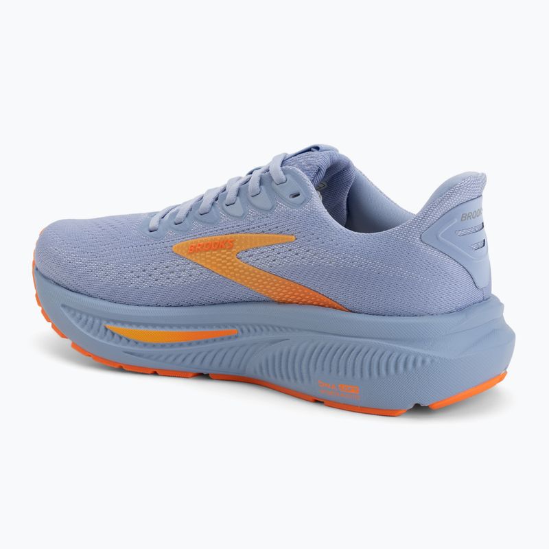 Women's running shoes Brooks Ghost 17 beacon blue/moonlight/starfish 3