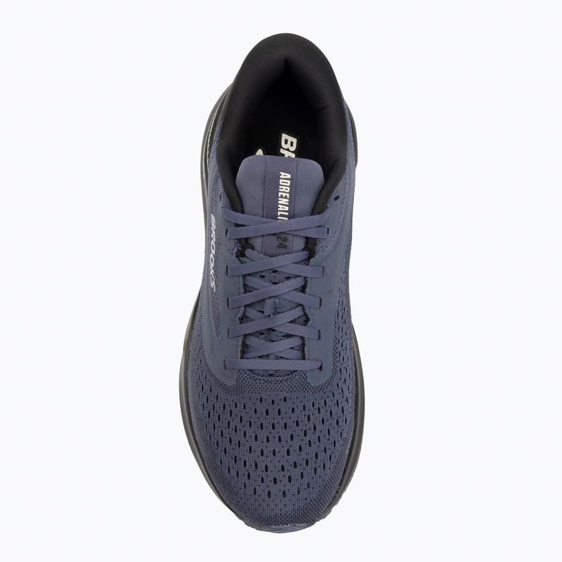 Men's running shoes Brooks Adrenaline GTS 24 GTX black/nighthadow/coconut 5