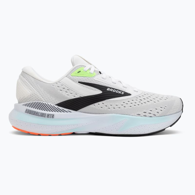 Men's running shoes Brooks Adrenaline GTS 24 white/gecko/atomizer 2