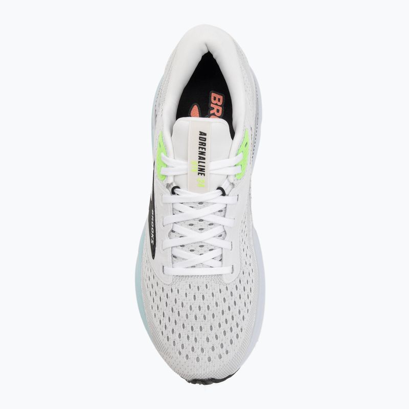 Men's running shoes Brooks Adrenaline GTS 24 white/gecko/atomizer 5