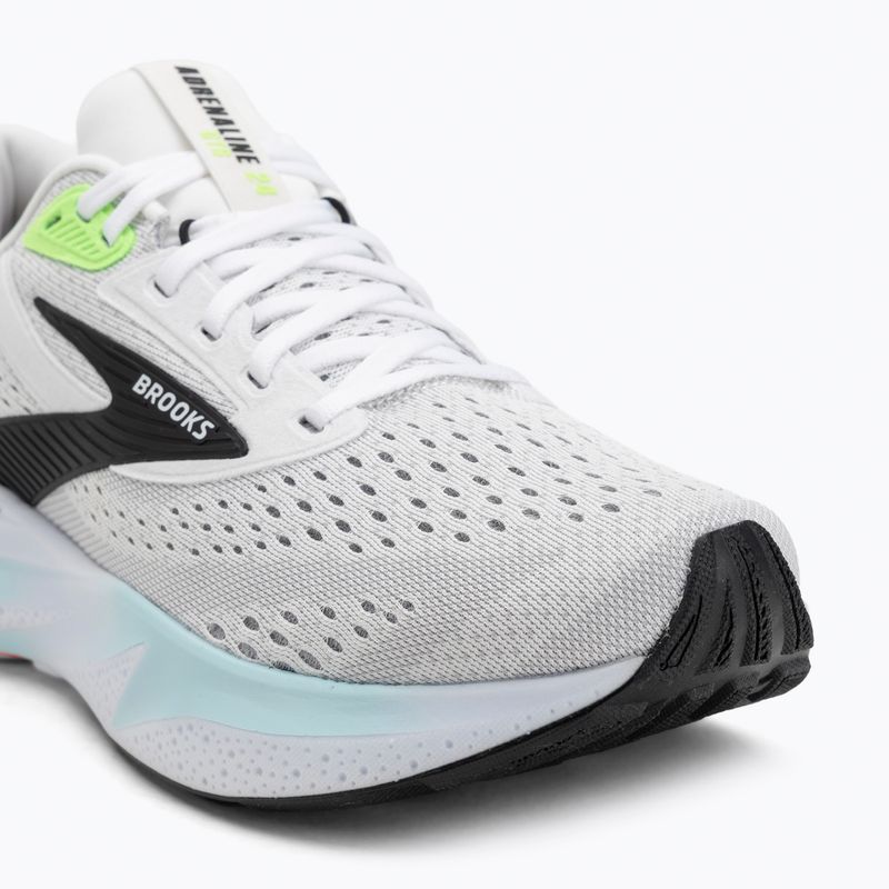 Men's running shoes Brooks Adrenaline GTS 24 white/gecko/atomizer 7