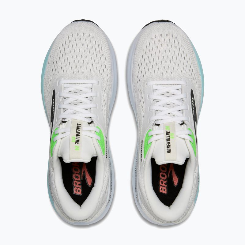 Men's running shoes Brooks Adrenaline GTS 24 white/gecko/atomizer 8