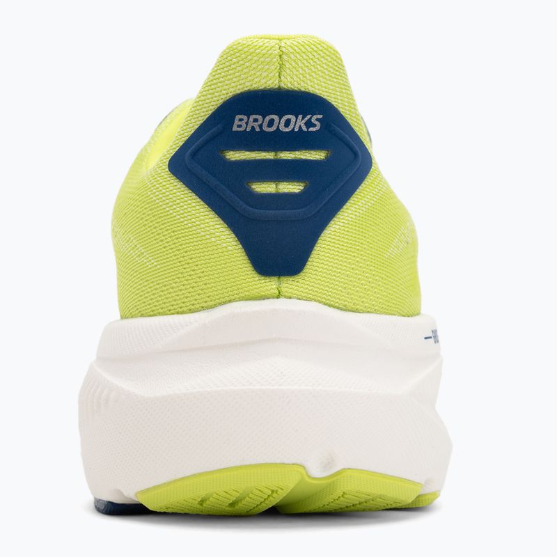 Men's running shoes Brooks Ghost 17 acid lime/navy/white 6
