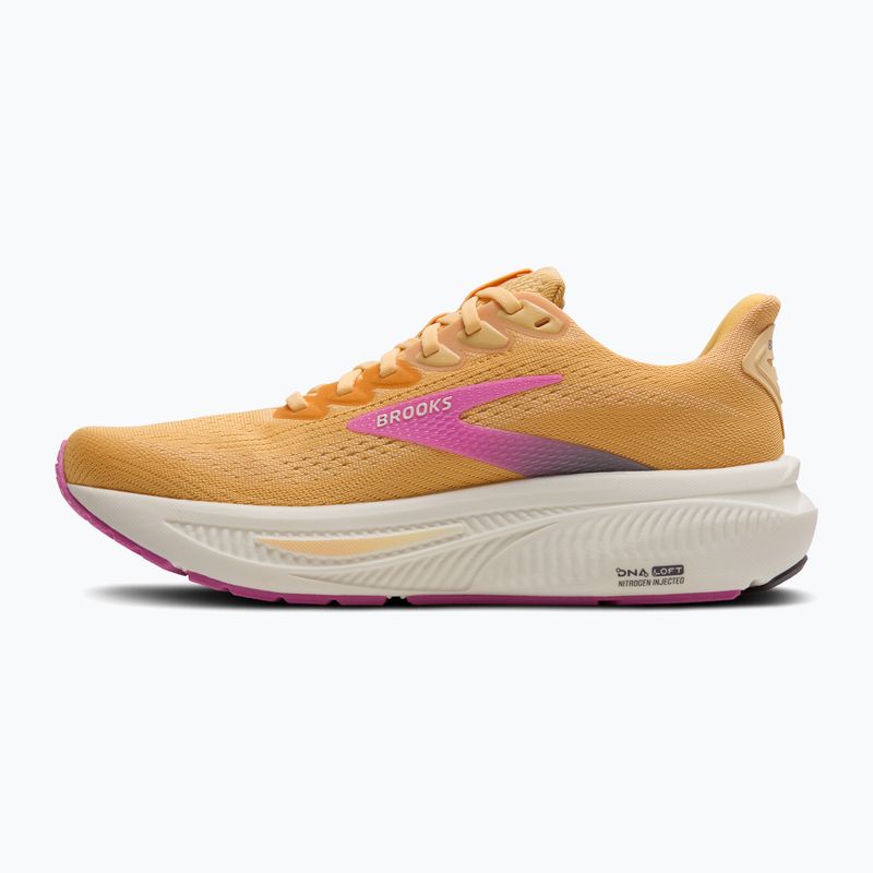 Women's running shoes Brooks Ghost 17 apricot/grey/pink 8