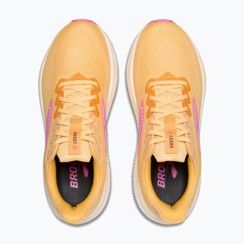 Women's running shoes Brooks Ghost 17 apricot/grey/pink 9
