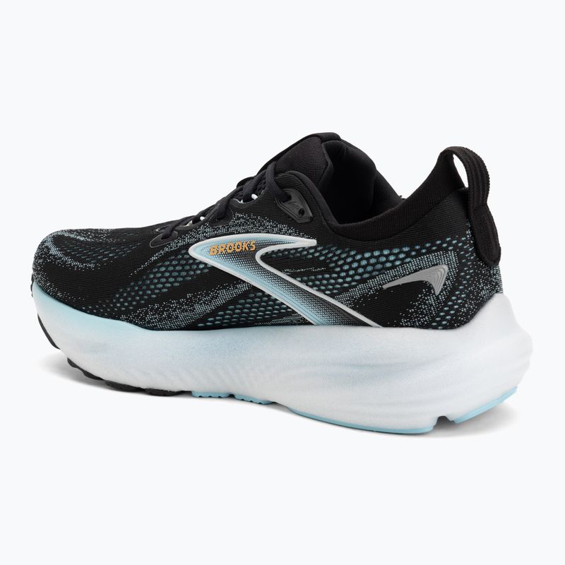 Men's running shoes Brooks Glycerin 22 black/atomizer/blazing orange 3