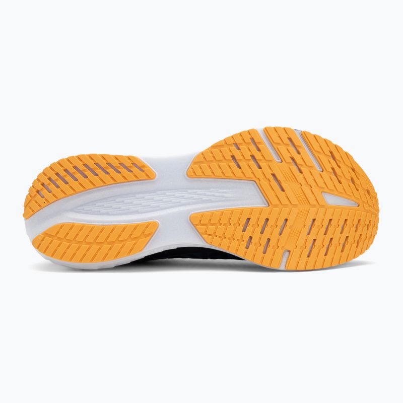 Men's running shoes Brooks Launch 11 black/navy peony/orange 4