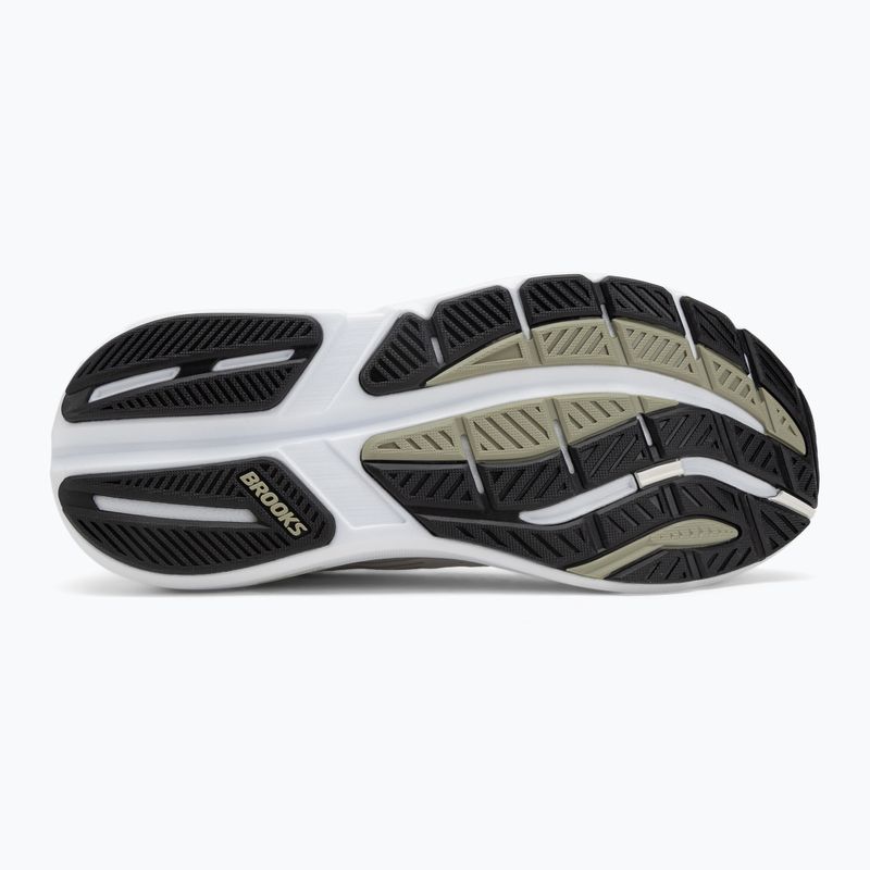Men's running shoes Brooks Ghost Max 3 bright white/tea/black 4