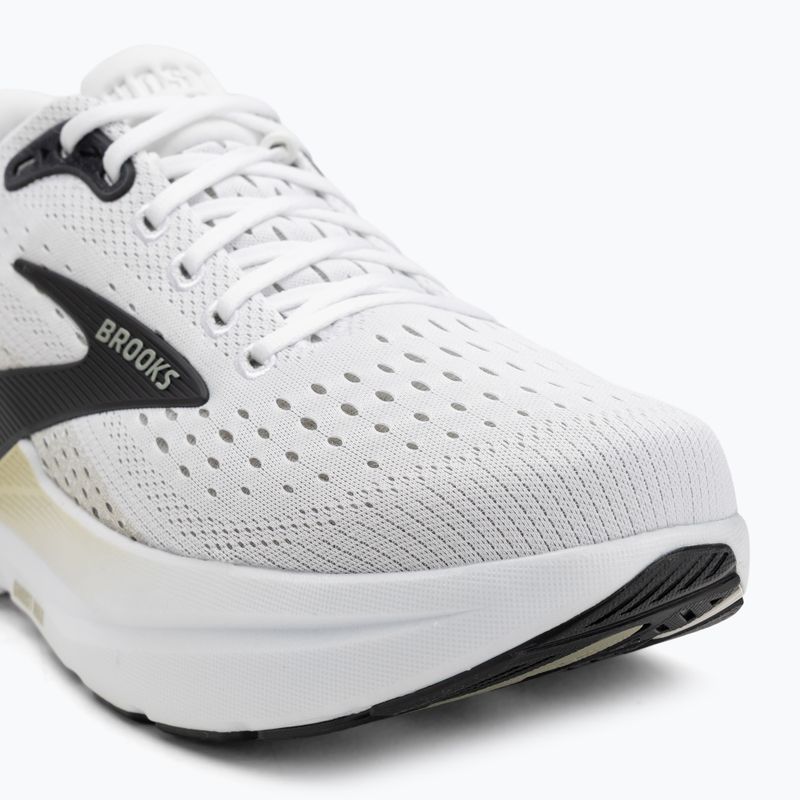 Men's running shoes Brooks Ghost Max 3 bright white/tea/black 7
