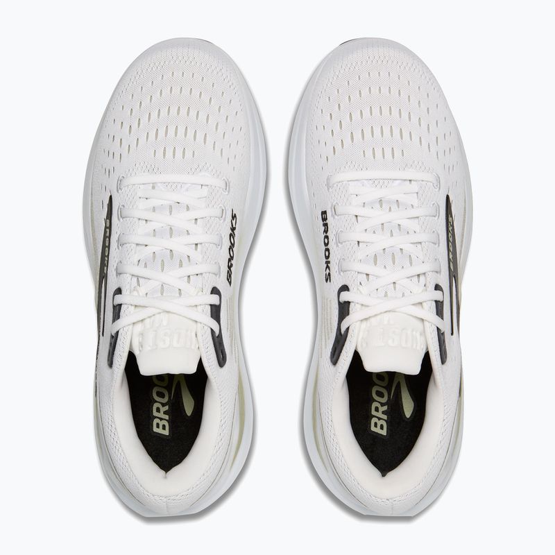 Men's running shoes Brooks Ghost Max 3 bright white/tea/black 8