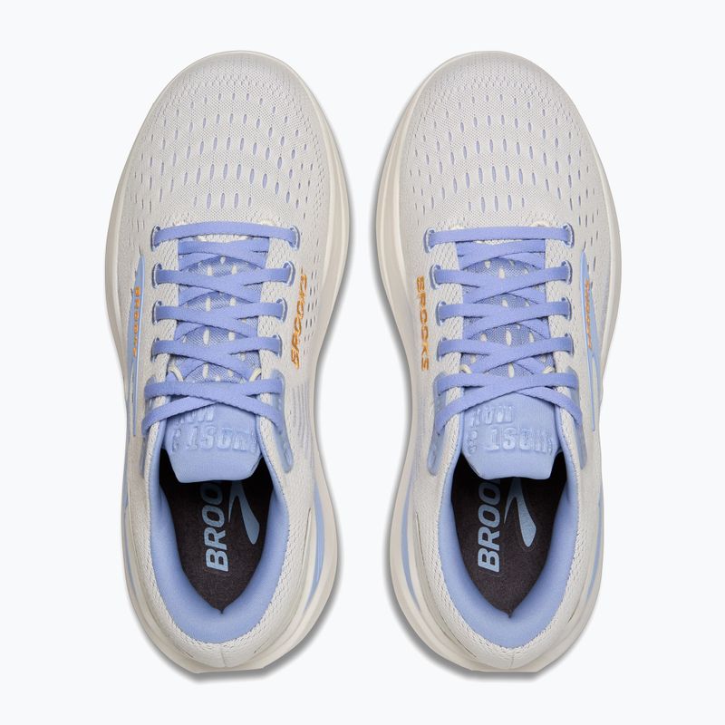 Women's running shoes Brooks Ghost Max 3 coconut/blue heron/orange 8