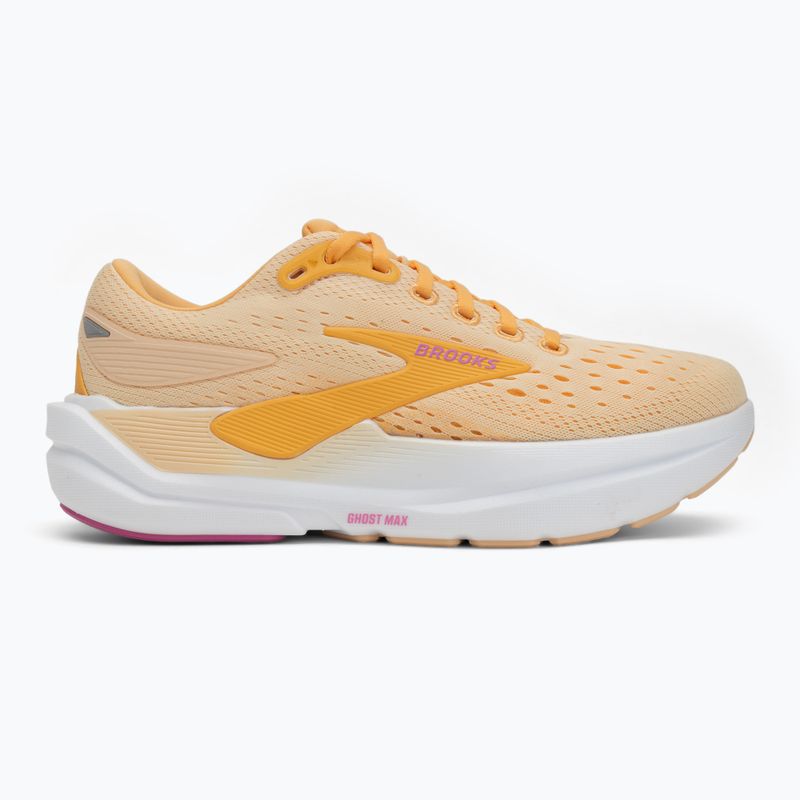 Women's running shoes Brooks Ghost Max 3 apricot/apricot/super pink 2