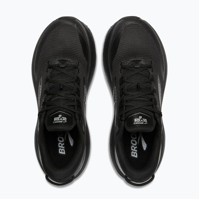 Women's running shoes Brooks Divide 6 black/black/primer gray 8