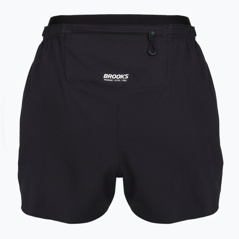 Women's running shorts Brooks Cascadia Short black 2