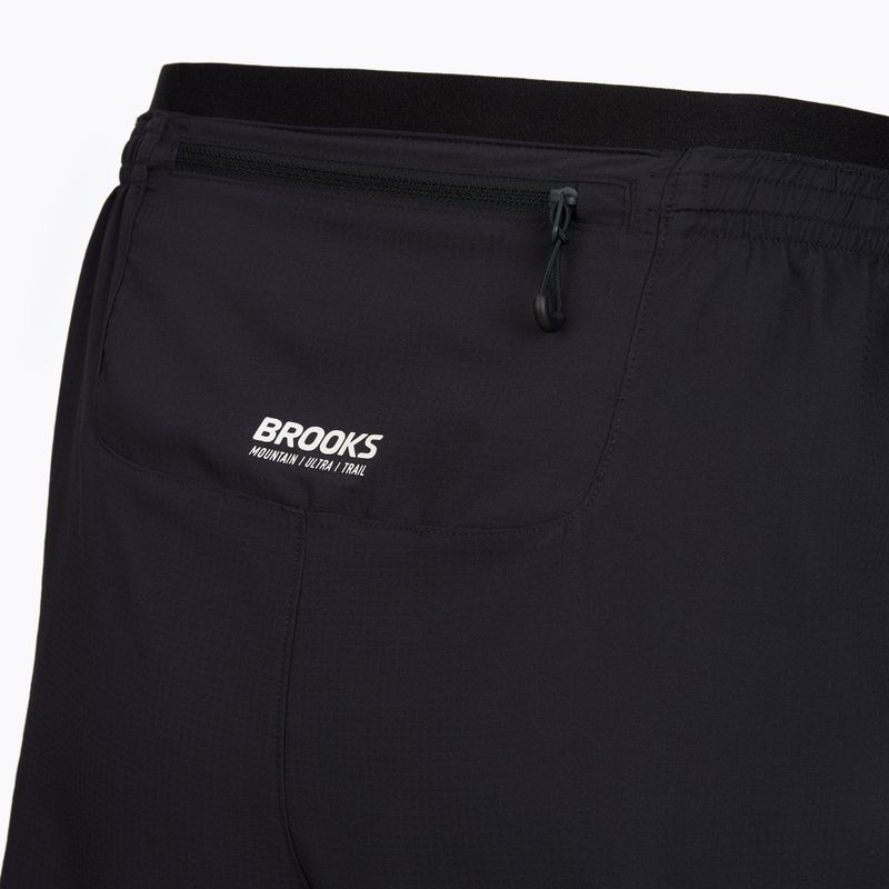 Women's running shorts Brooks Cascadia Short black 4