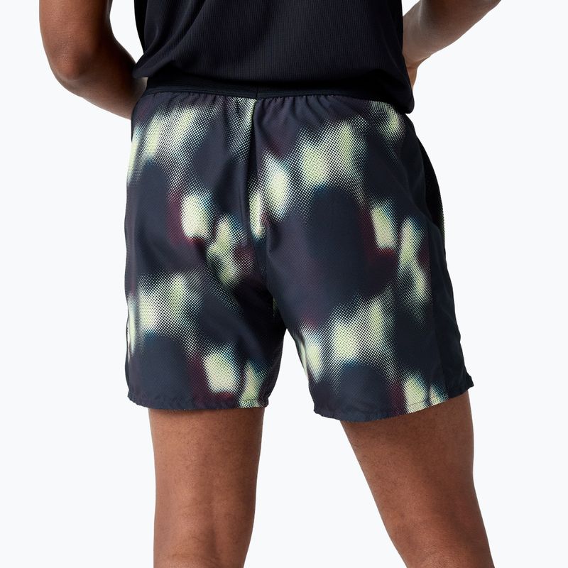 Men's running shorts Brooks Dash Printed euphoryc black 2
