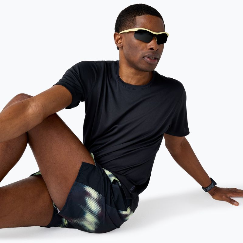 Men's running shorts Brooks Dash Printed euphoryc black 4