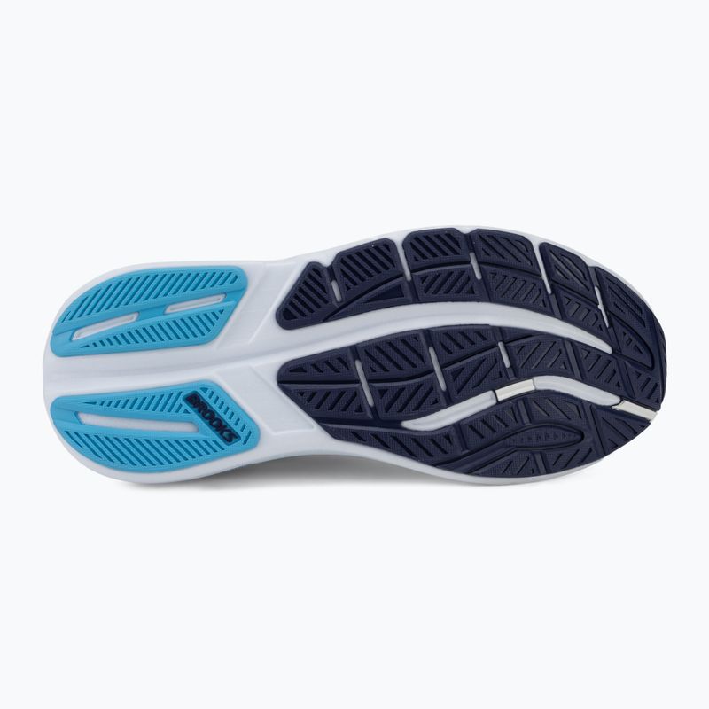 Men's running shoes Brooks Ghost Max 3 bright white/beacon blue/teal 4