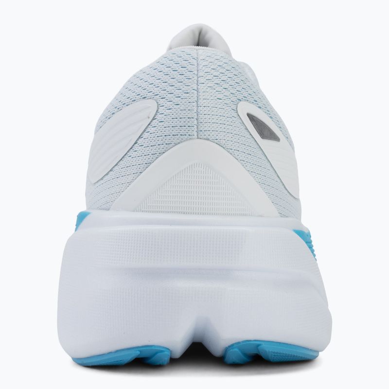 Men's running shoes Brooks Ghost Max 3 bright white/beacon blue/teal 6