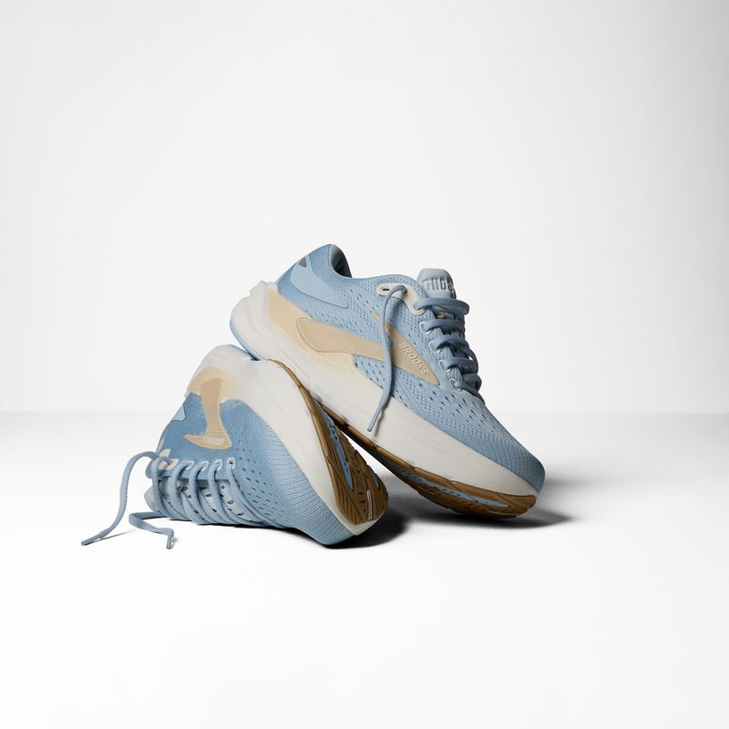 Women's running shoes Brooks Ghost Max 3 skyway/coconut/sand 8