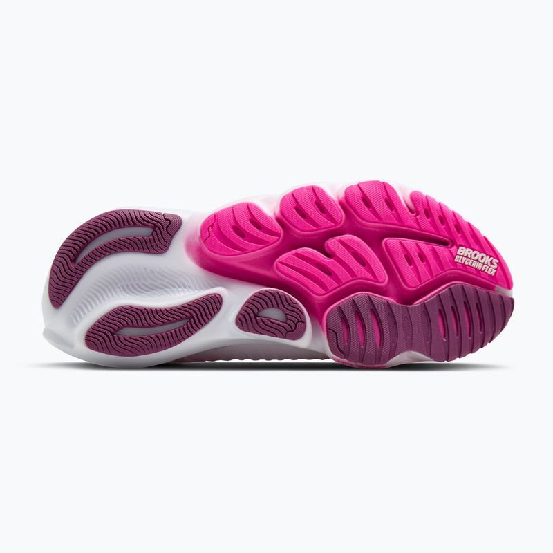 Women's running shoes Brooks Glycerin Flex white/cyber pink/argyle 6