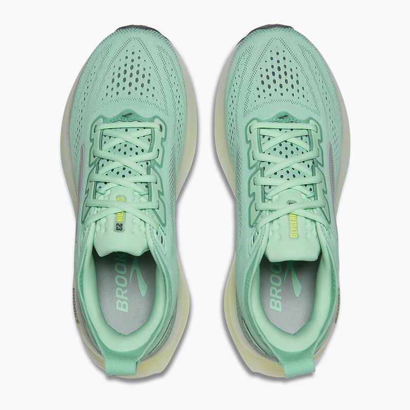 Women's running shoes Brooks Glycerin 23 yucca/nightlife/white 7