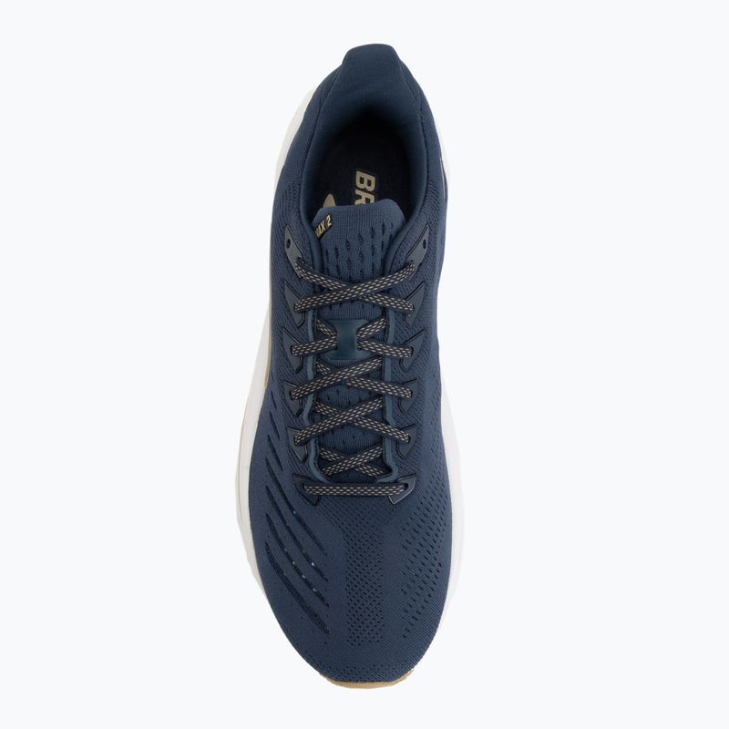 Men's running shoes Brooks Glycerin Max 2 spellbound/starfish/white 5