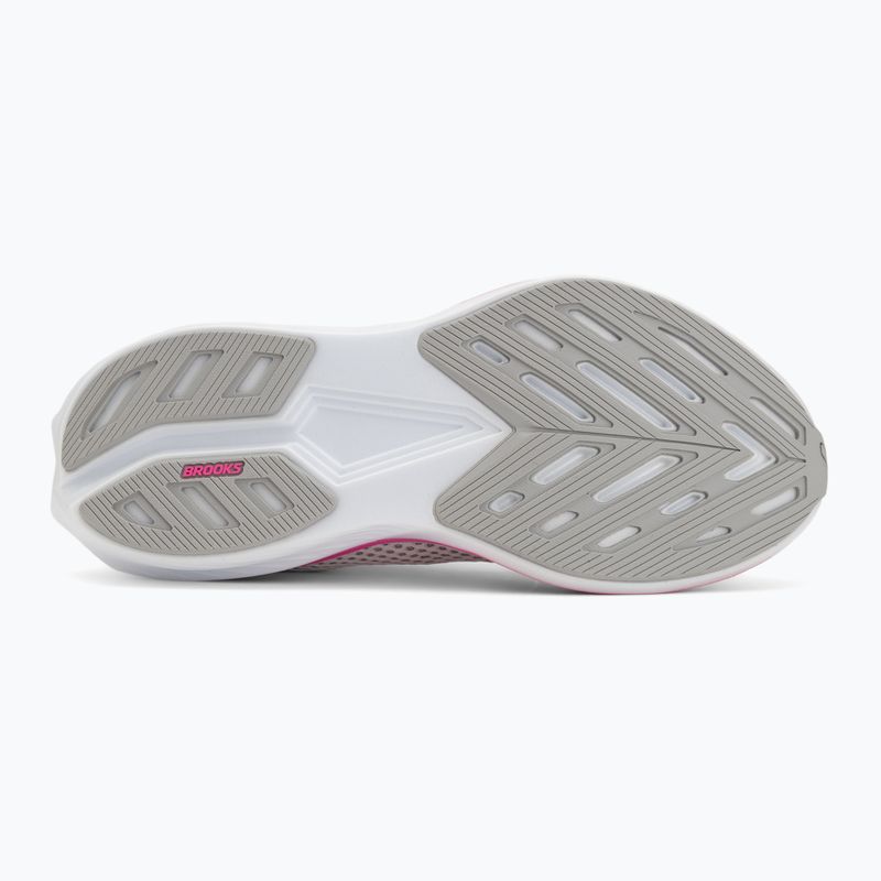 Women's running shoes Brooks Hyperion 3 white/luminary/cyber pink 4