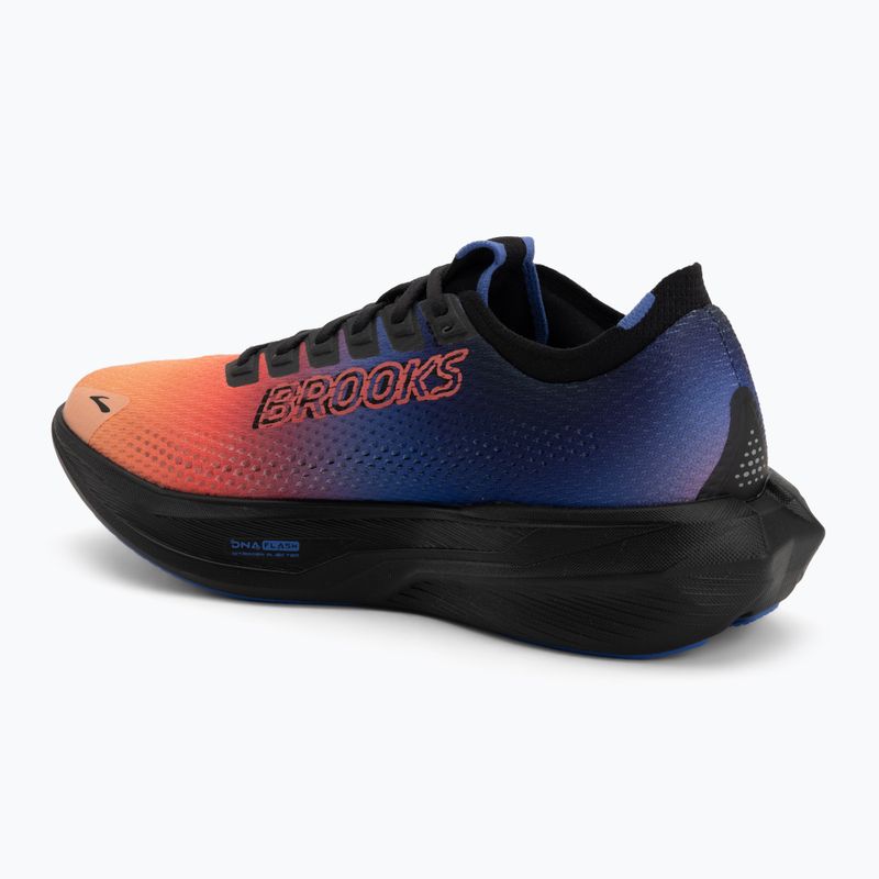 Men's running shoes Brooks Hyperion 3 blue/coral/papaya 3