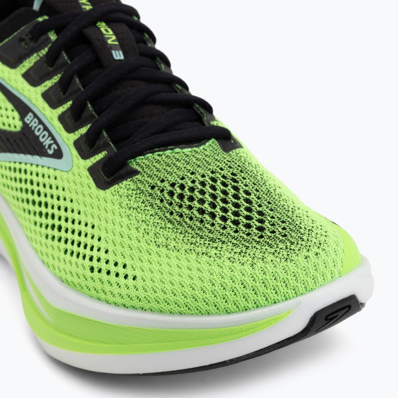Men's running shoes Brooks Hyperion 3 green gecko/black/blue 7