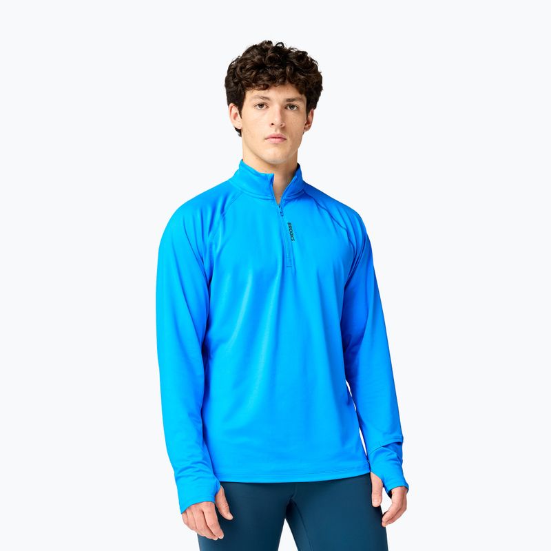 Men's running sweatshirt Brooks Dash 1/4 Zip 3.0 blue