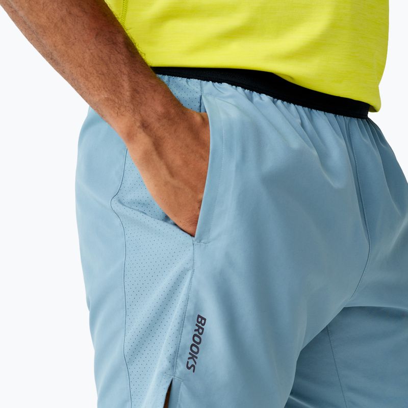 Men's running shorts Brooks Dash blue 5