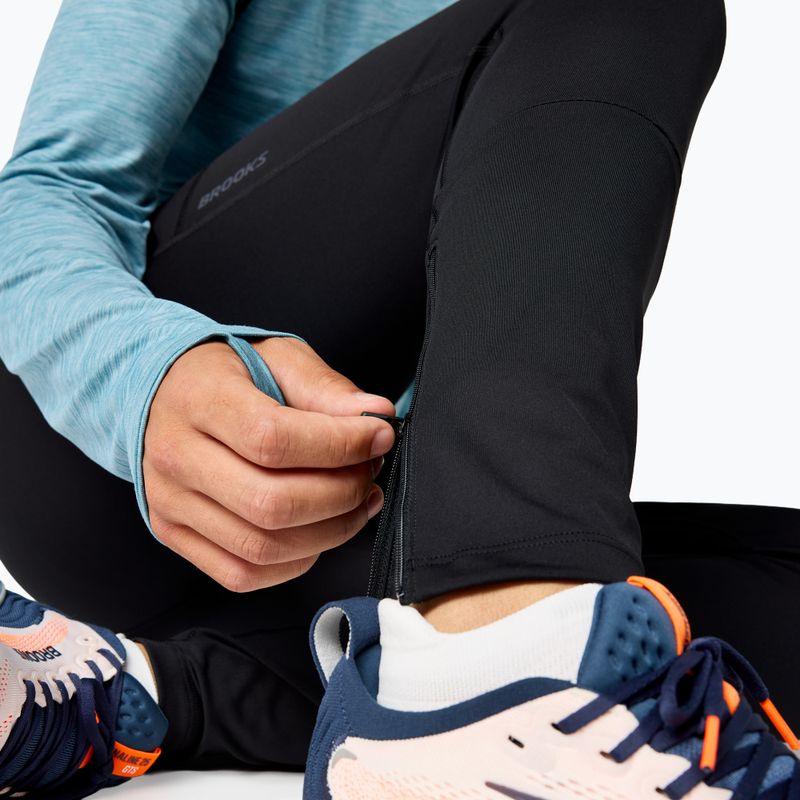 Men's running leggings Brooks Dash Tight black 7