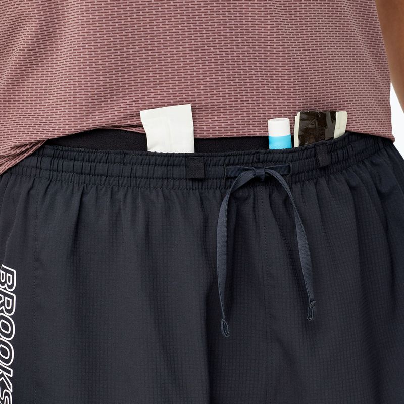 Men's running shorts Brooks Cascadia 2-in-1 Short black 3