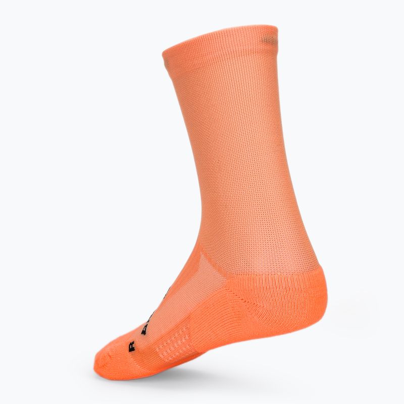 Running socks Brooks Ghost Crew orange 2