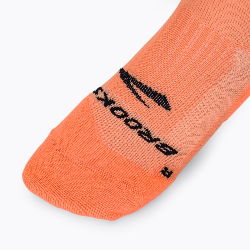 Running socks Brooks Ghost Crew orange 4