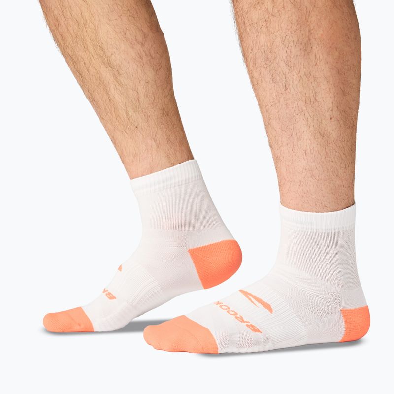 Running socks Brooks Ghost Lite Quarter 2-Pack orange