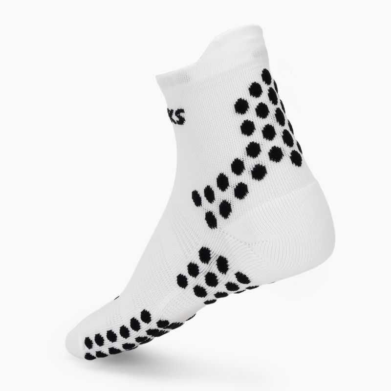 Running socks Brooks Glycerin Sensory Quarter white 2