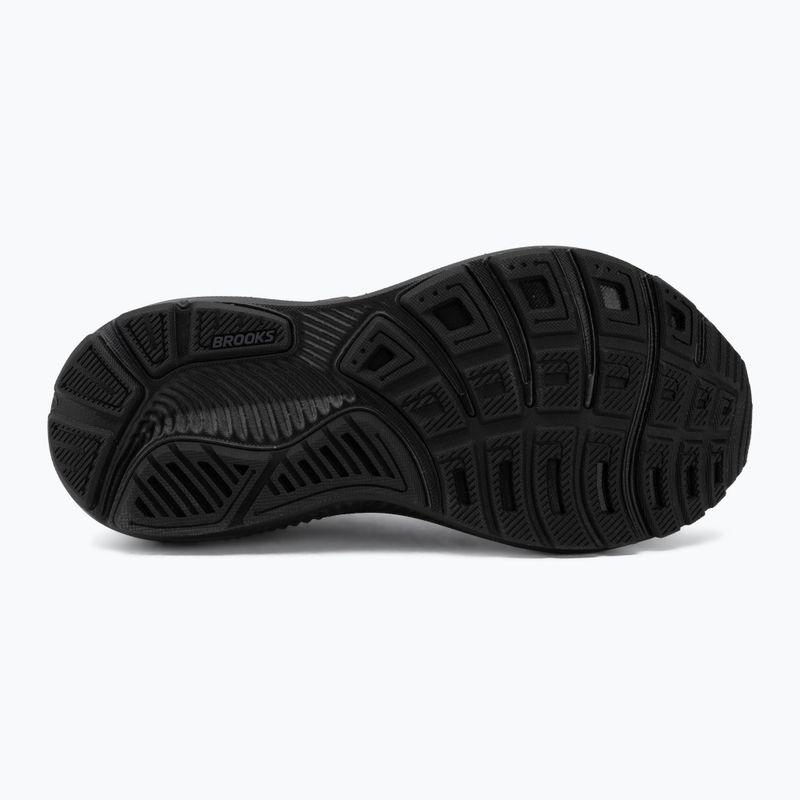 Women's running shoes Brooks Ghost 18 black/black/ebony 4