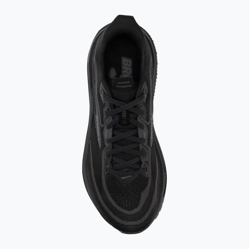 Women's running shoes Brooks Ghost 18 black/black/ebony 5