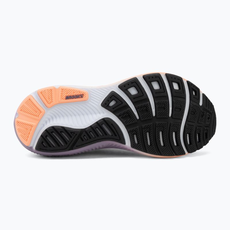 Women's running shoes Brooks Ghost 18 black/mulled grape/peach 4