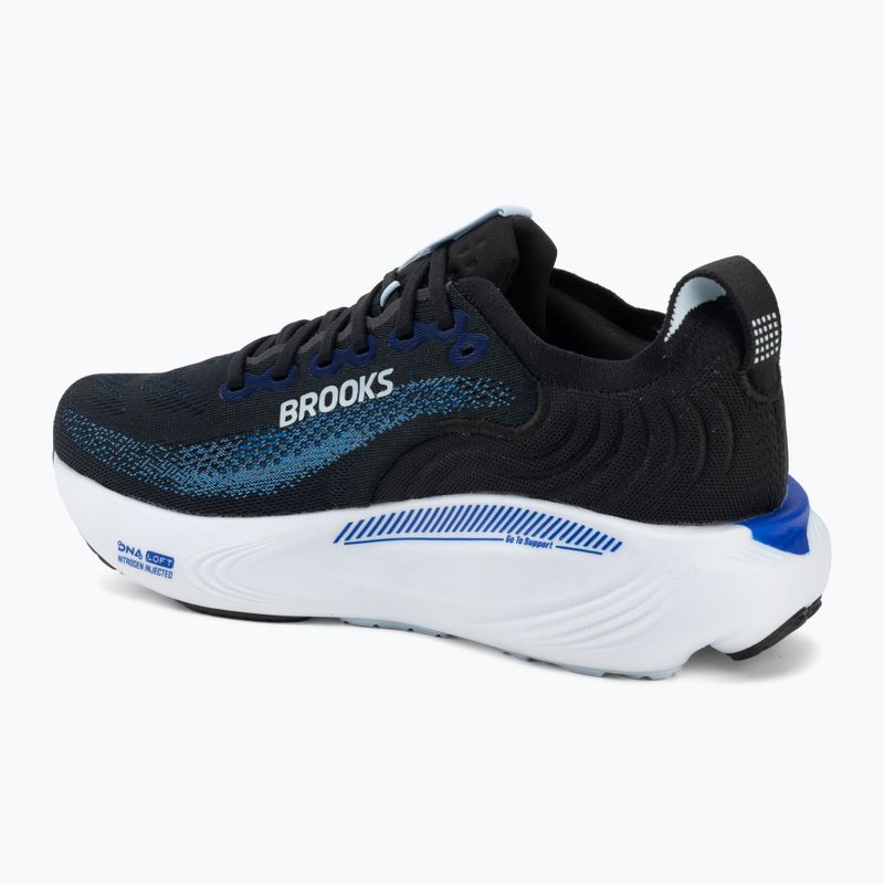Men's running shoes Brooks Adrenaline GTS 25 black/blue/nantucket breeze 3