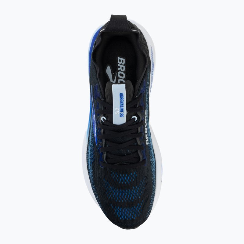 Men's running shoes Brooks Adrenaline GTS 25 black/blue/nantucket breeze 5