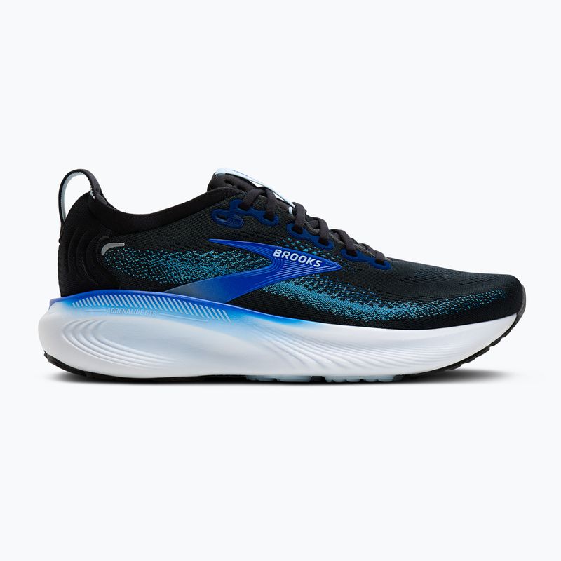 Men's running shoes Brooks Adrenaline GTS 25 black/blue/nantucket breeze 2