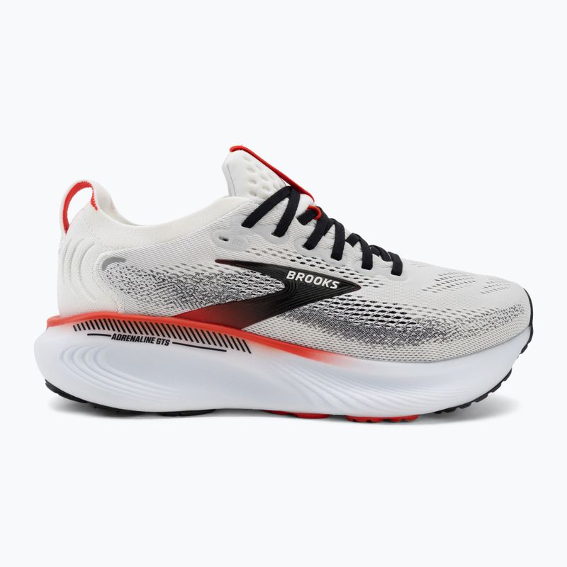 Men's running shoes Brooks Adrenaline GTS 25 white/black/red 2