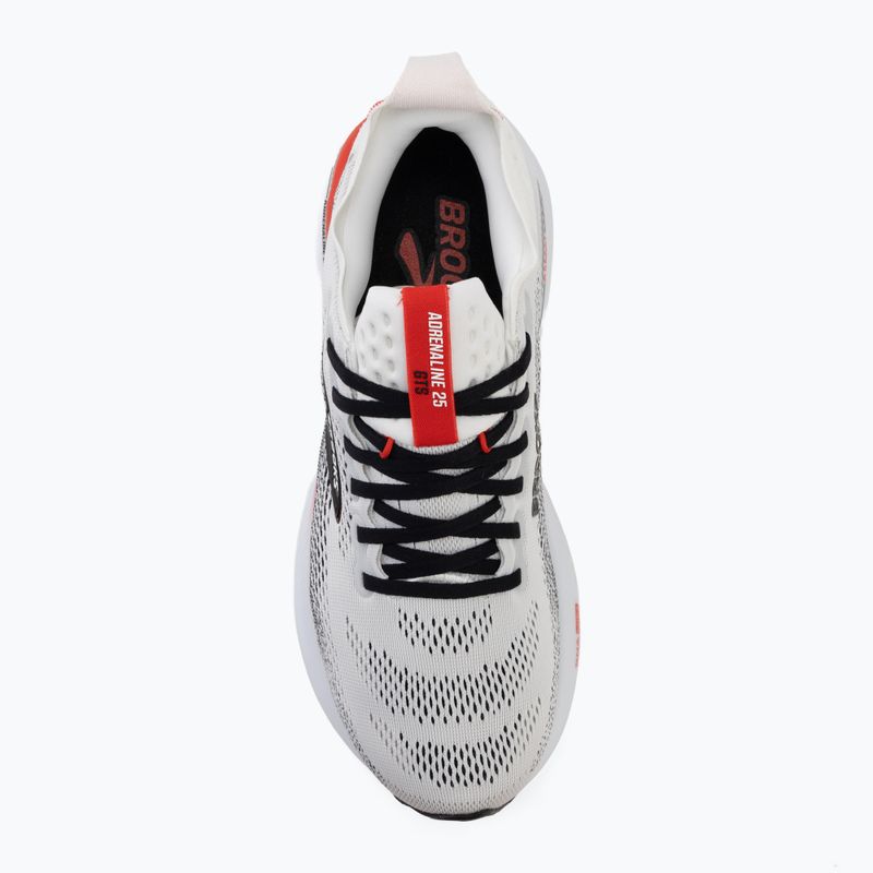 Men's running shoes Brooks Adrenaline GTS 25 white/black/red 5
