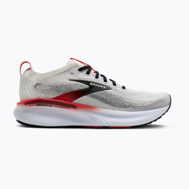 Men's running shoes Brooks Adrenaline GTS 25 white/black/red 2