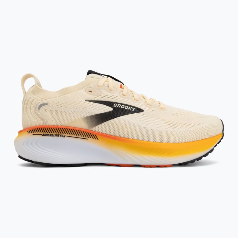Men's running shoes Brooks Adrenaline GTS 25 rutabaga/tigerlily/orange 2