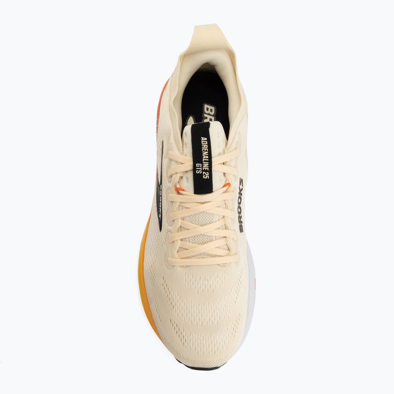Men's running shoes Brooks Adrenaline GTS 25 rutabaga/tigerlily/orange 5
