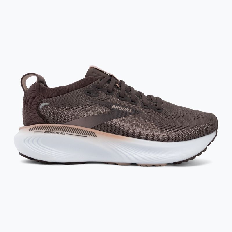 Women's running shoes Brooks Adrenaline GTS 25 raisin/woodrose/white 2